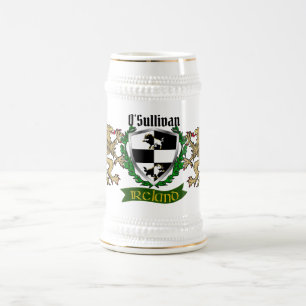 Chope À Bière Bouclier irlandais O'Sullivan/Sullivan (Beare)