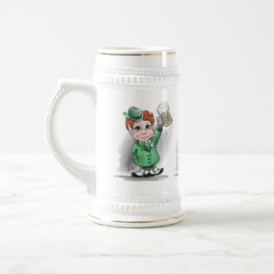 Chope À Bière Bravo irlandais ! Bière de la Saint Patrick Stein