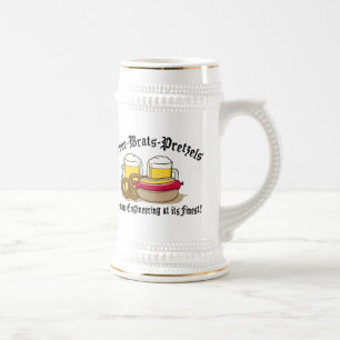 Chope À Bière Bretzels de gosses de bière allemands