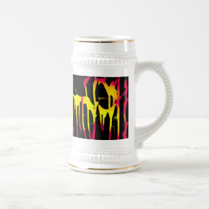 Chope À Bière brumes et éperons et bière bacchanal stein