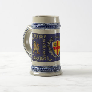 Chope À Bière Burke Irish Shield Griffin Stein