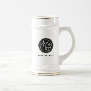 Chope À Bière Cadeau de logo d'entreprise personnalisé