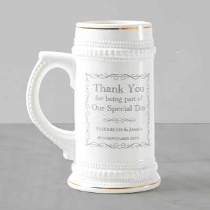 Chope À Bière Cadeau pour les clients Mariages