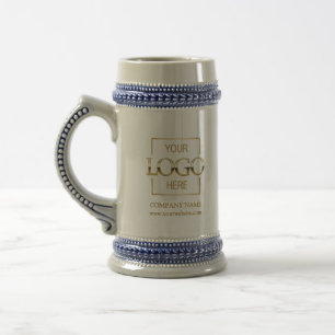 Chope À Bière Cadeau promotionnel d'entreprise avec logo d'affai