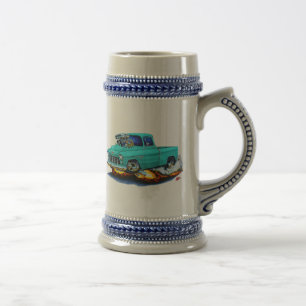 Chope À Bière Camion 1955 de turquoise de collecte de Chevy