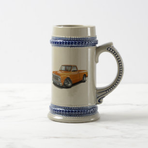Chope À Bière Camion 1970-72 d'orange de Chevy C10