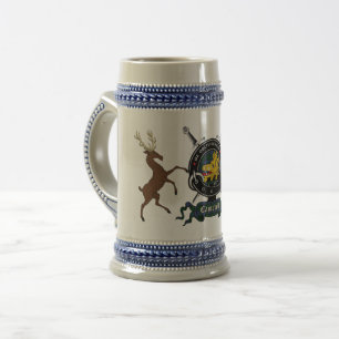 Chope À Bière Campbell Clan Badge Stein