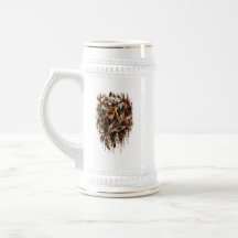 Cerf Tribal Boho, Rêvant de Cerf