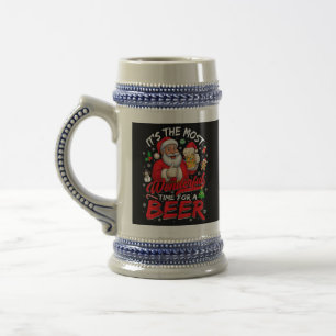 Chope À Bière C'est la période la plus merveilleuse pour un Noël