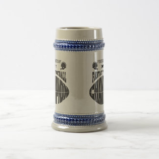 Chope À Bière Champion du football d'imaginaire