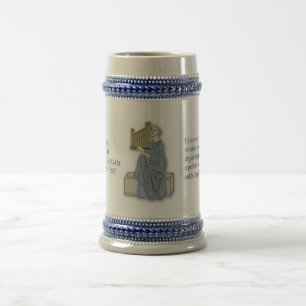 Chope À Bière Charriez le stein latin pour des organistes