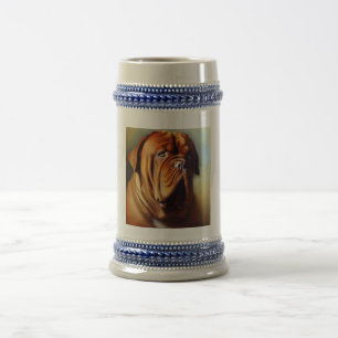 Chope À Bière Chien de Bordeaux
