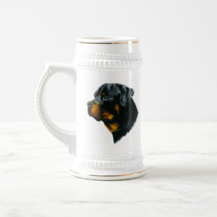 Chope À Bière chien-rottweiler