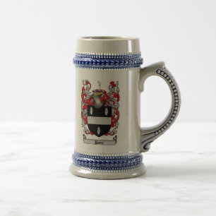 Chope À Bière Chipe le manteau des bras Stein/de la crête