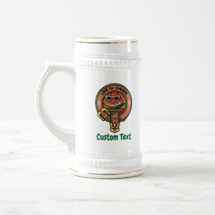 Chope À Bière Cimier de pastèque sur la bière Tartan Stein