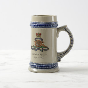 Chope À Bière cinquantième Artillerie royale de régiment de