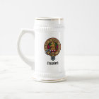 Clan Crawford Crest Beer Stein