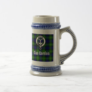 Chope À Bière Clan Gordon Tartan Crest