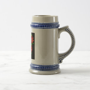Chope À Bière Coeur de Noël