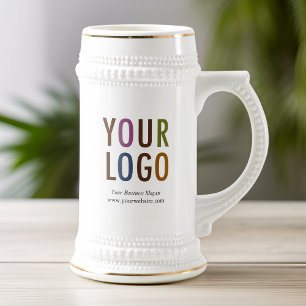 Chope À Bière Coffee Beer Stein Custom Company Logo Promotionnel