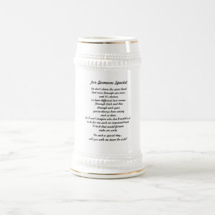 Chope À Bière "Comme un père" Stein