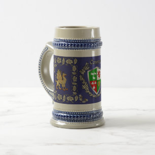 Chope À Bière Conroy/O'Conry Irish Shield Griffin Stein