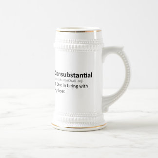 Chope À Bière Consubstantial : Un en étant avec de la ma bière