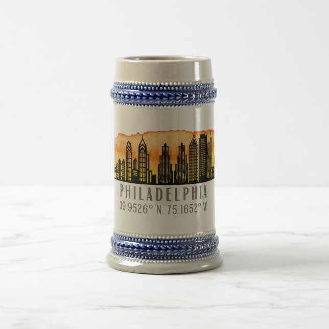 Chope À Bière Coordinates de Philadelphie (Centre)