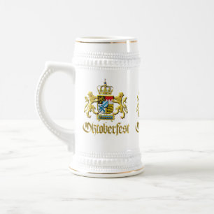 Chope À Bière Coupe à bière Oktoberfest Crest Bavière