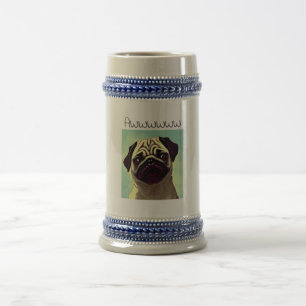 Chope À Bière Coupe de dessin jamais Précieux Carlin de la pompe