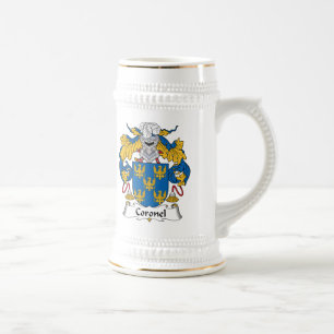 Chope À Bière Crête de famille de Coronel
