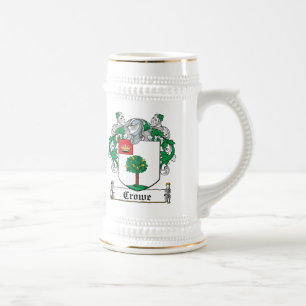 Chope À Bière Crête de famille de Crowe