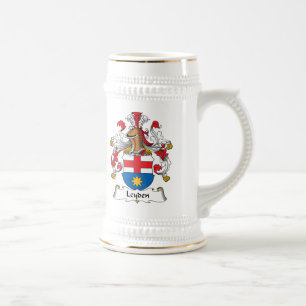 Chope À Bière Crête de famille de Leyde