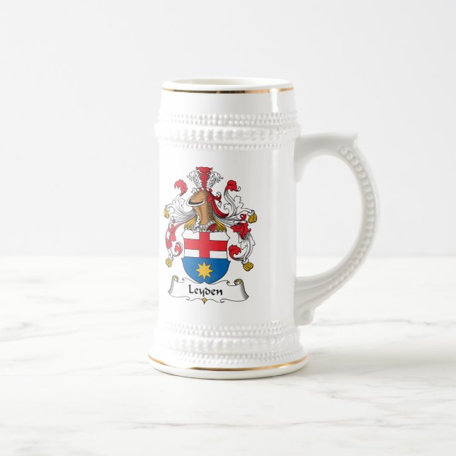 Chope À Bière Crête de famille de Leyde (Droite)