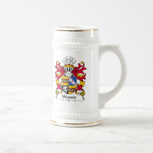 Chope À Bière Crête de famille de tisserand