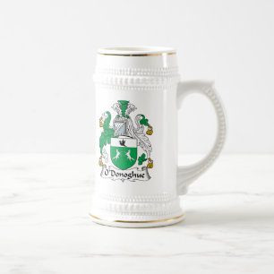 Chope À Bière Crête de famille d'O'Donoghue