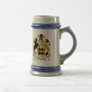 Chope À Bière Crête de famille d'O'Rourke