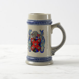 Chope À Bière Crête Stein de famille de Johnson