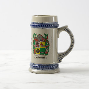 Chope À Bière Crête Stein de famille de McDonald
