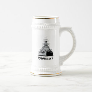 Chope À Bière Cuirassé Bismarck Stein