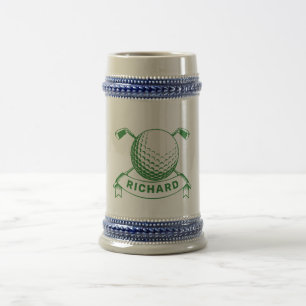 Chope à bière de golf Cadeau de balle de clubs d