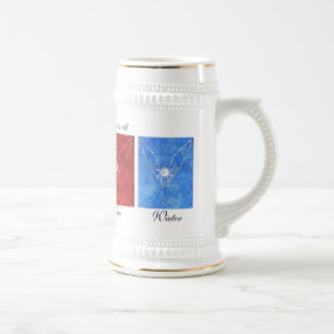 Chope À Bière Déesses d'élément