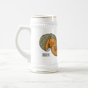 Chope À Bière dessin animé citrouille