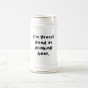 Chope À Bière Devise ivre