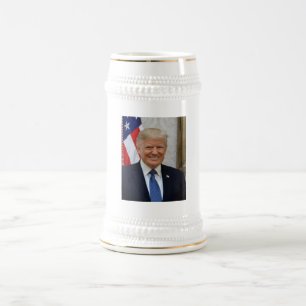 Chope À Bière Donald Trump Président des États-Unis Maison Blanc