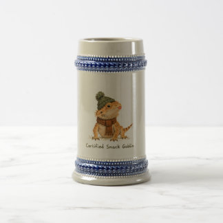 Chope À Bière Dragon barbu Gobelin de snack certifié Art