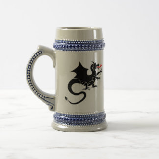 Chope À Bière Dragon noir