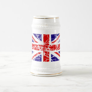 Chope À Bière Drapeau de Grande-Bretagne