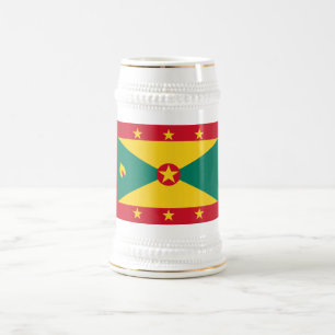Chope À Bière Drapeau de la Grenade