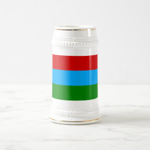 Chope À Bière Drapeau de la République de Carélie